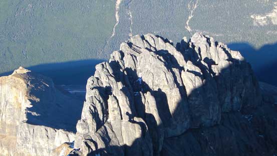 An outlier with very cool looking rock pattern