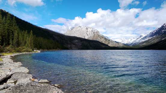 About halfway across, the other side just didn't seem to get any closer.