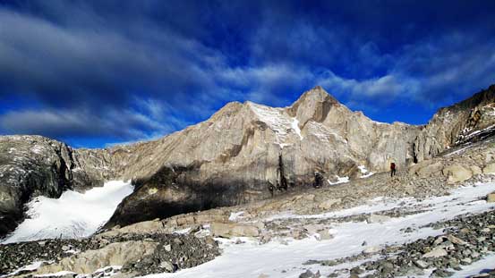 Mike with Mt. Lancaster in the background.