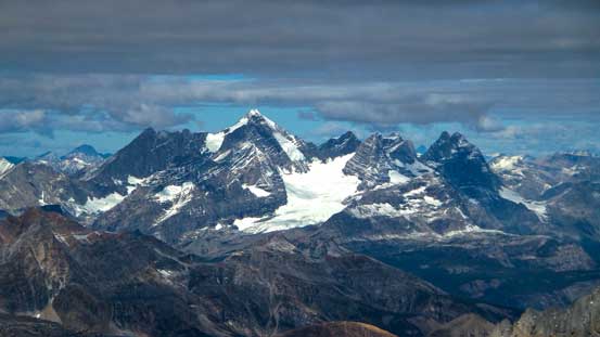 Mt. King George which we climbed last month.