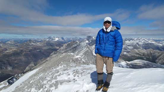 Me on the summit of Abruzzi