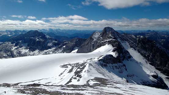 Looking down towards Lancaster