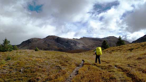 This is the typical terrain on the way towards North Molar Pass