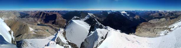 Another panorama from the summit. Click to view large size.
