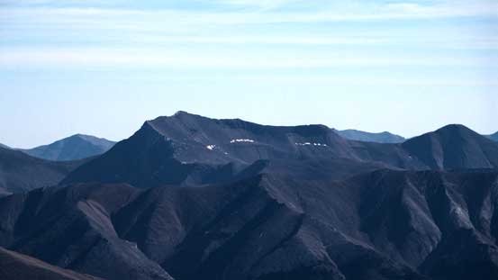 Wapiti Mountain which we ascended last year
