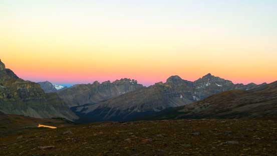Right before alpenglow