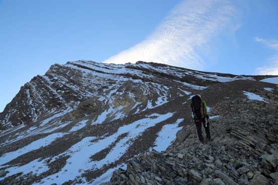 Soon after that we exited the cirque. Photo by Ben