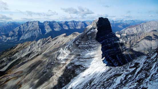 Mt. Inglismaldie looks very impressive