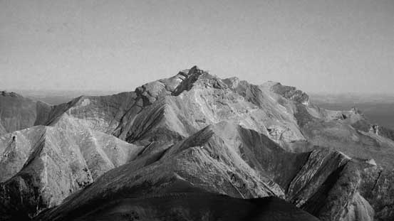 Mt. Costigan is another major summit in the Ghost