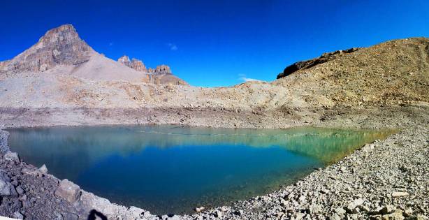 Panorama from where we ditched gears. Can't ask for a better front-door view than this!