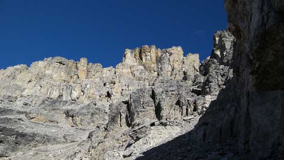 Looking ahead. There's no easy way up. We had to find our own way...