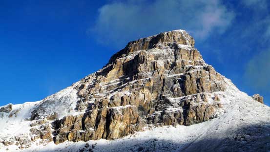 And yes, weather cleared up. Looking back towards our objective.