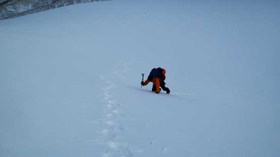 Snow climbing!
