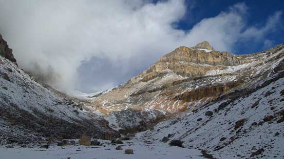 Looking back towards Lion Peak
