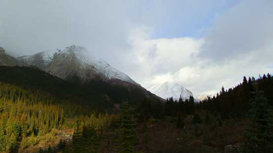 The trip started with not-so-great weather