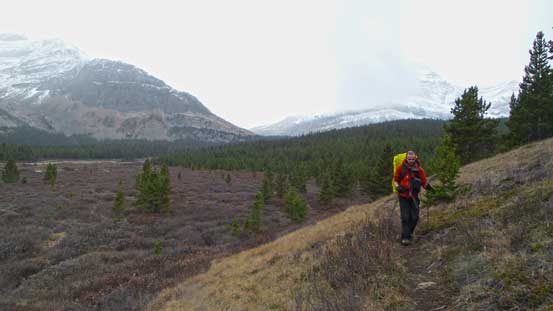 As you can see the weather was moving in-and-out on this day.