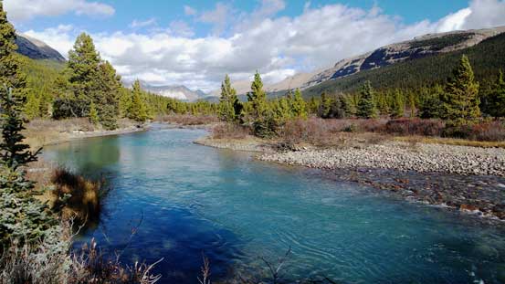 I really like the colour in Brazeau River