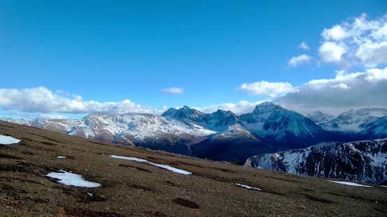 Great view of Afternoon Peak and Mt. Willis