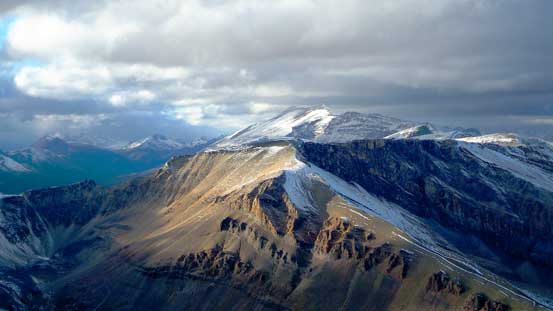 Poboktan Mountain poking behind "Marble NW4"