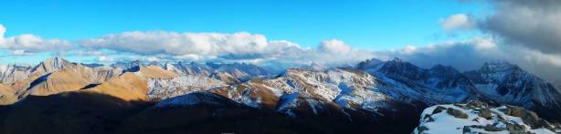 Another panorama of the front range peaks. Click to view large size.