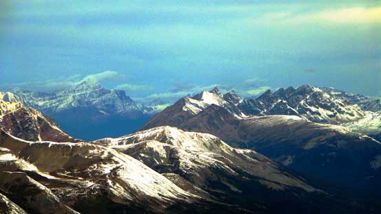 Mt. Edith Cavell and the Endless Chain Range