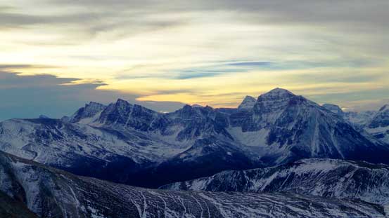 Afternoon Peak and Mt. Willis