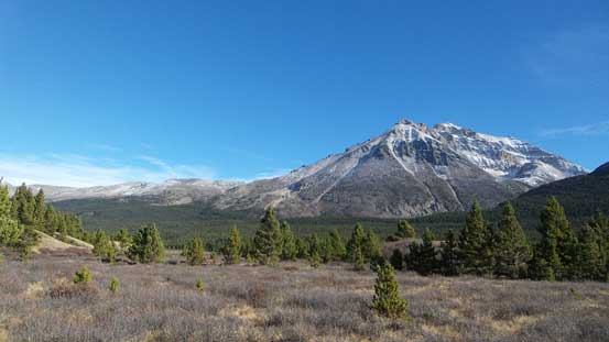 At least we got some nice views. This is Mt. Willis