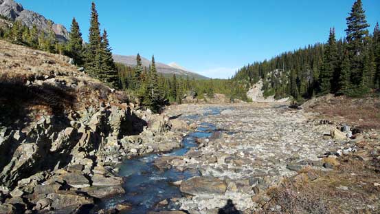 The much-smaller Brazeau River