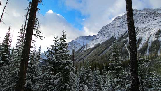 A view from this 9-km approach trail.