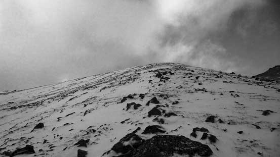 Long and foreshortening slope.