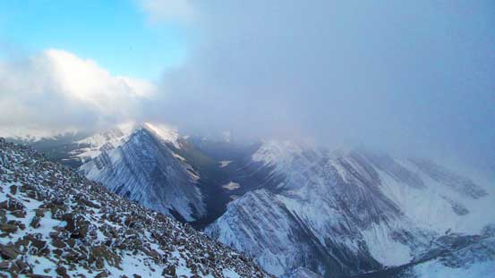 All the impressive peaks we saw earlier in this day was way below now!