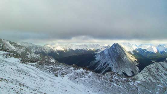 A view from the descent