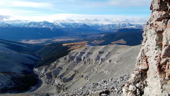 A view looking towards the Ranch (the grassland area). 