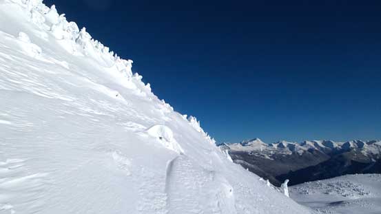 And, the slope was quite steep