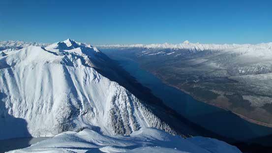 Kinbasket Lake and Rocky Mountain Trench
