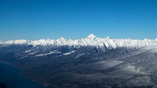 One last look at Mt. Robson. 