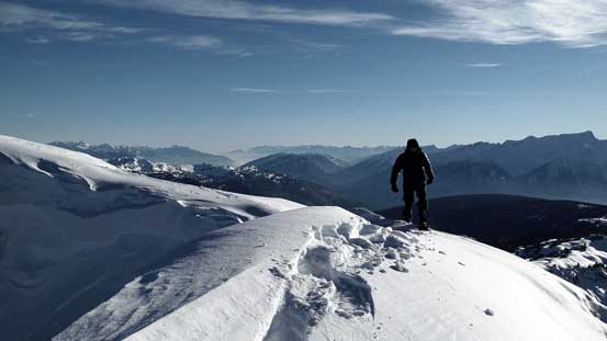 Eric on the summit of Keystone Peak