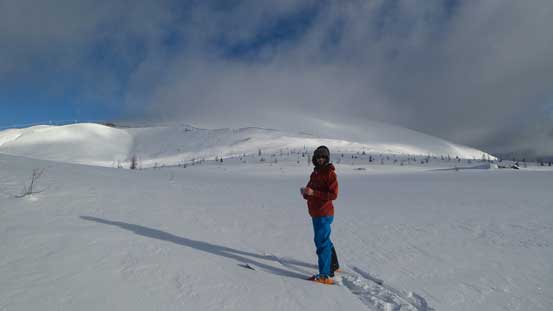 Ben in the Sunshine's backcountry