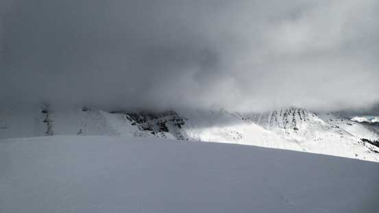 As you can see the weather was marginal. Mt. Howard Douglas was obscured