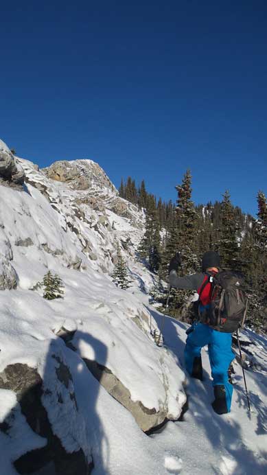 Typical travel on this ridge