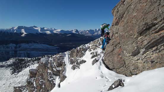 Down-scrambling a short step