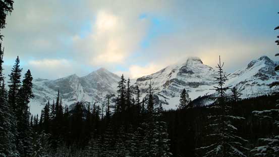Across the highway is the British Military Group - Mt. Smith-Dorrien et al.