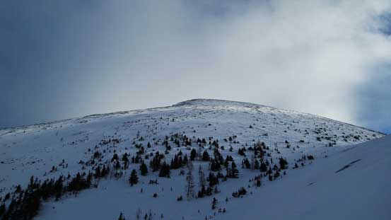 The ascent slope of Kent Ridge North