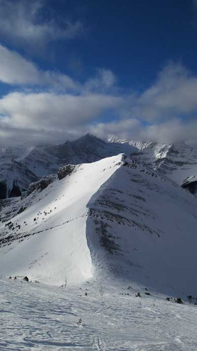 Neat looking ridgeline with the Outlier
