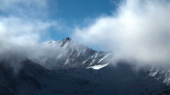 Mt. French briely showed up, bringing back some good memories