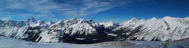 A panorama view from the treeline. Click to view large size.