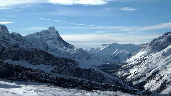 Some impressive peaks started to show up - Mt. Alcantara?