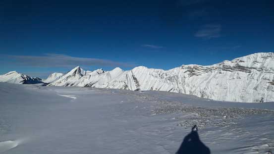 More of the gorgeous views - all for the hard work we've done.