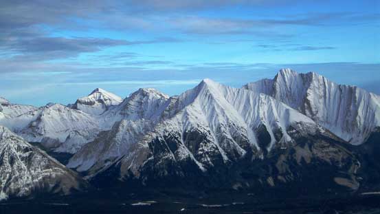 Mt. Engadine with The Tower behind
