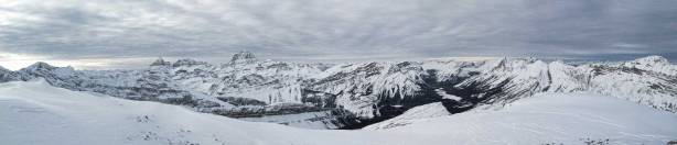 Partial summit panorama. Click to view large size.